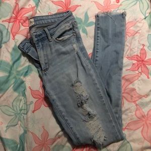 Abercrombie & Fitch High Waisted Skinny Jeans